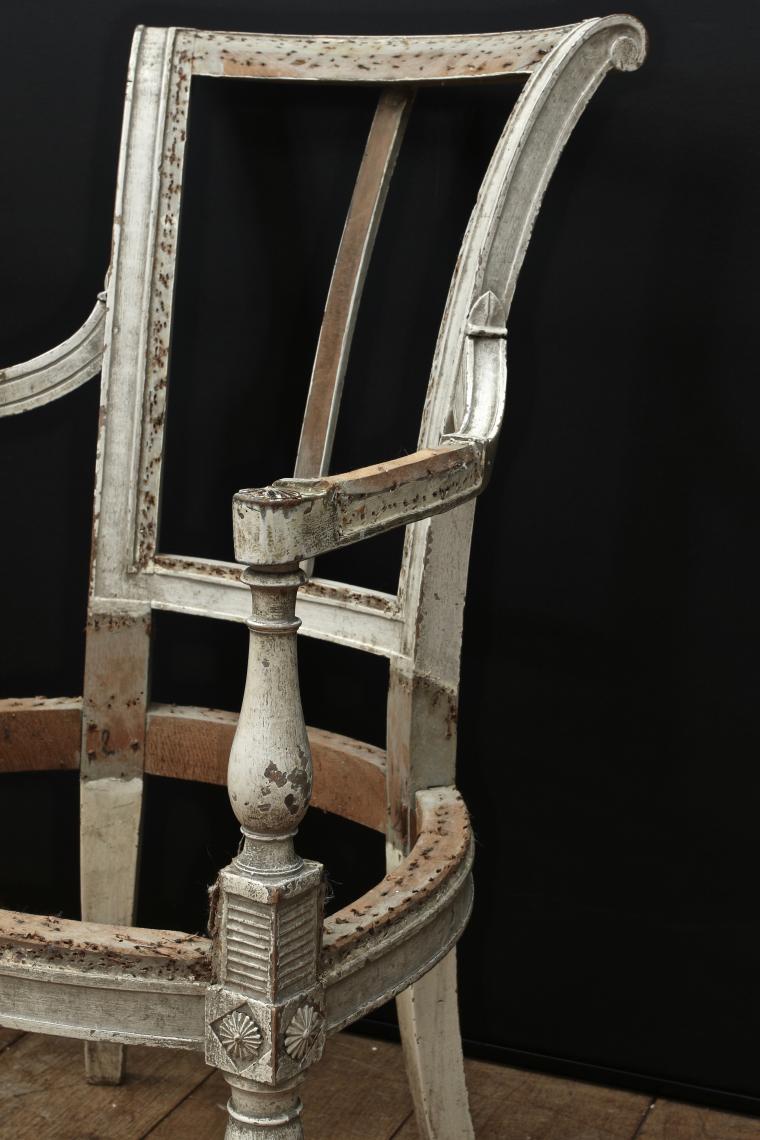 Pair of Directoire / Restoration Chairs